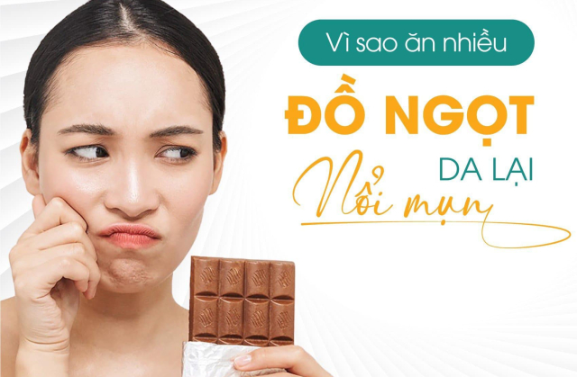 Thích ăn ngọt nhưng lại sợ lên mụn? Bạn không đơn độc đâu!